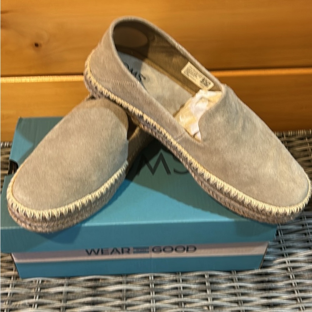 Toms suede espadrilles
